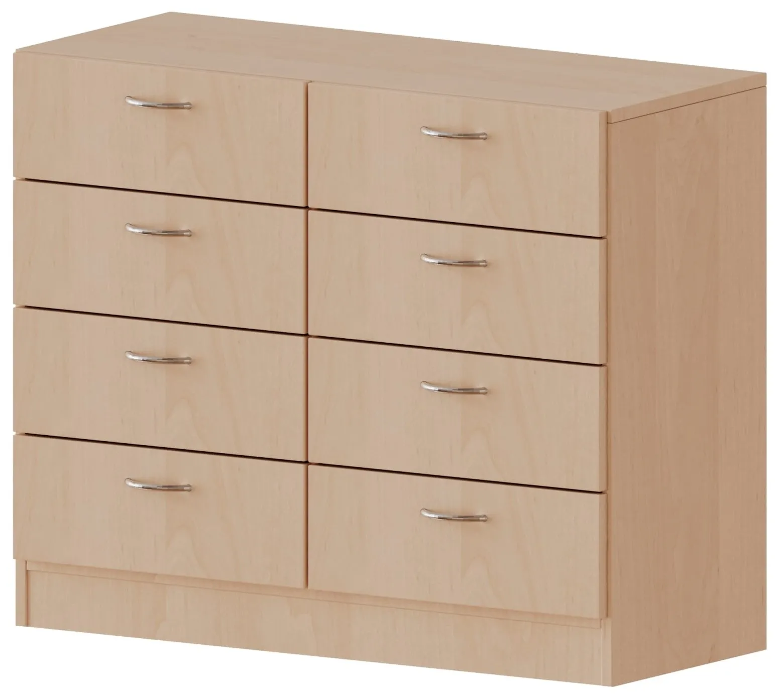 Schrank mit 8 schmalen Schubladen, Höhe 82 cm - EVO180 Serie