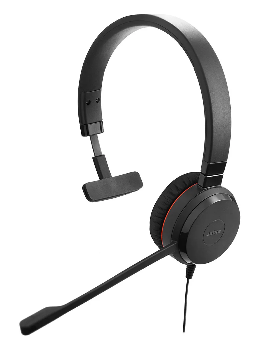 Jabra Evolve 30 II UC Mono - Mono-Headset optimiert für Unified Communications