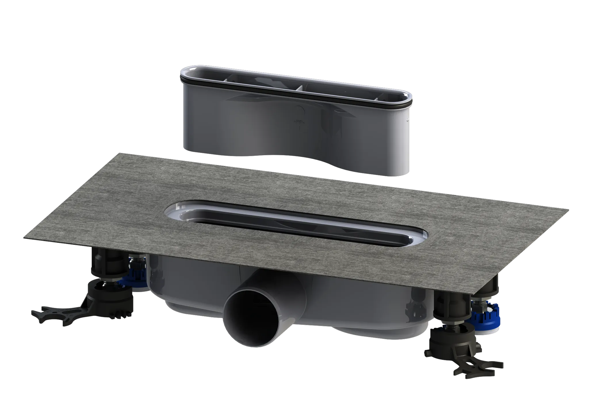 Kaldewei Ablaufgarnitur Horizontal Regular „FlowDrain“ Modell 4203