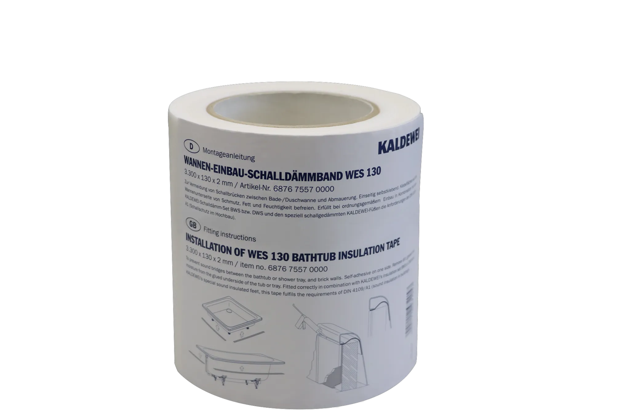 Wanneneinbauband WES 130