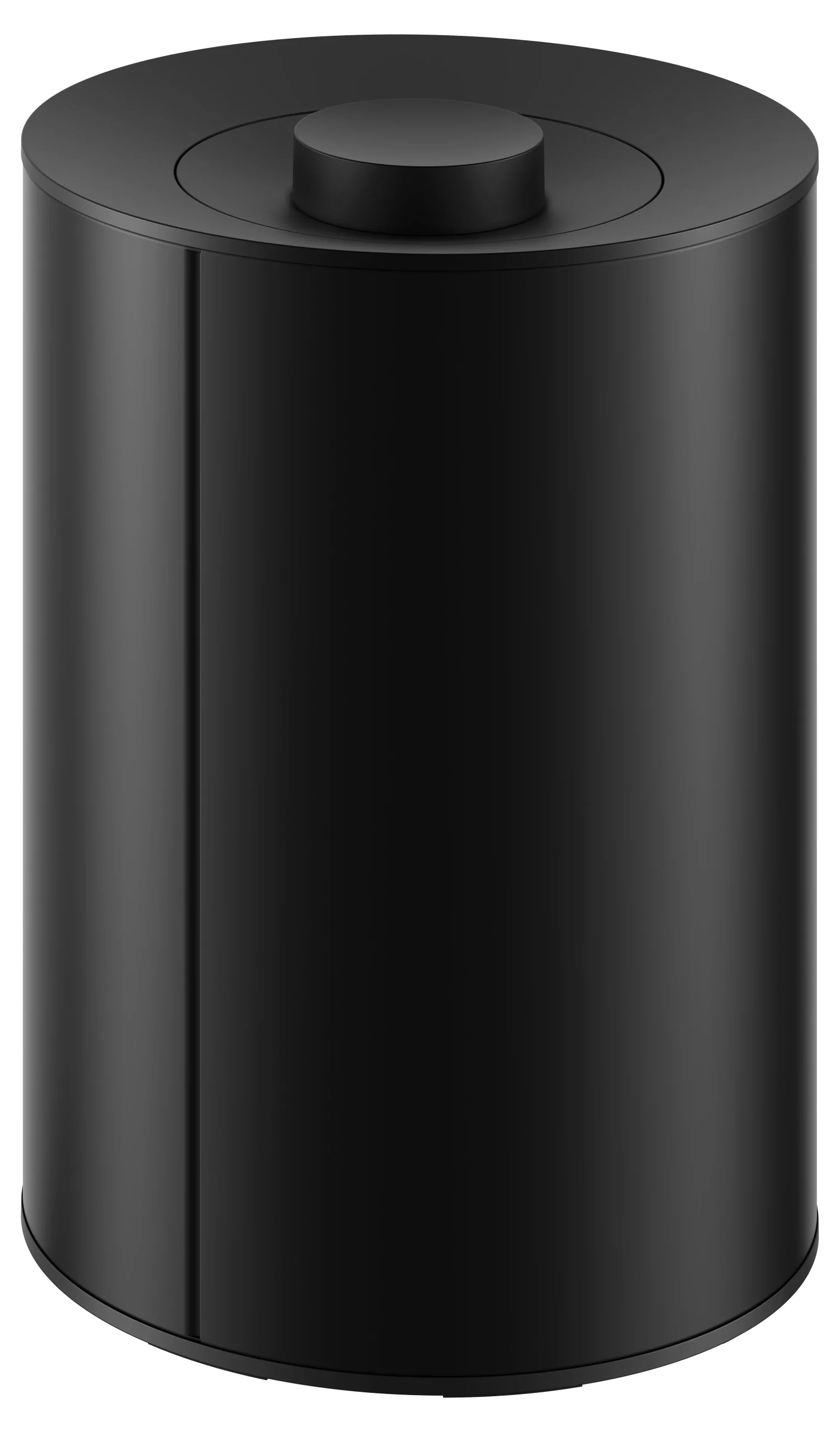 Universalartikel Abfallbehälter schwarz matt Abfallbehälter Universalart. 04989 sw-matt