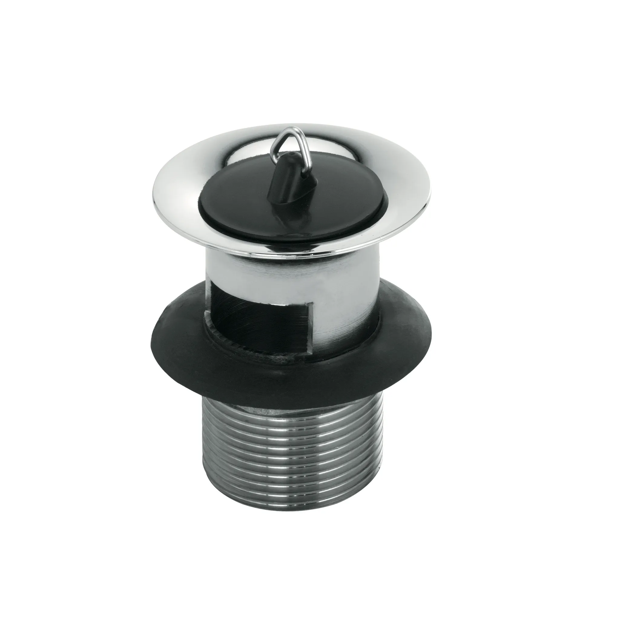 WTu.BidetSifon Schaftventil G 1 1/4 ohne Kettenhalter chrom