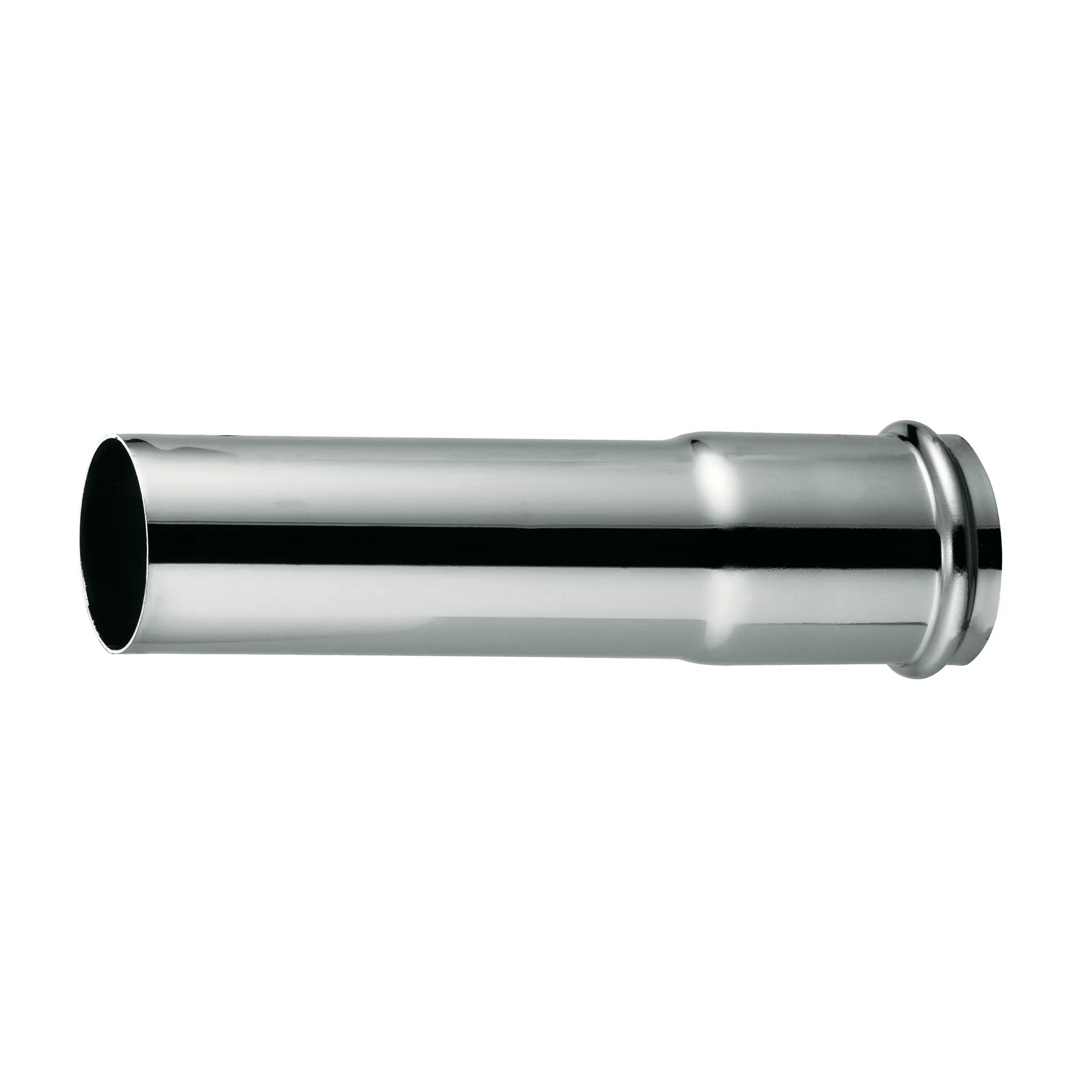 WTu.BidetSifon Verlängerungsrohr 1 1/4 × 125mm chrom