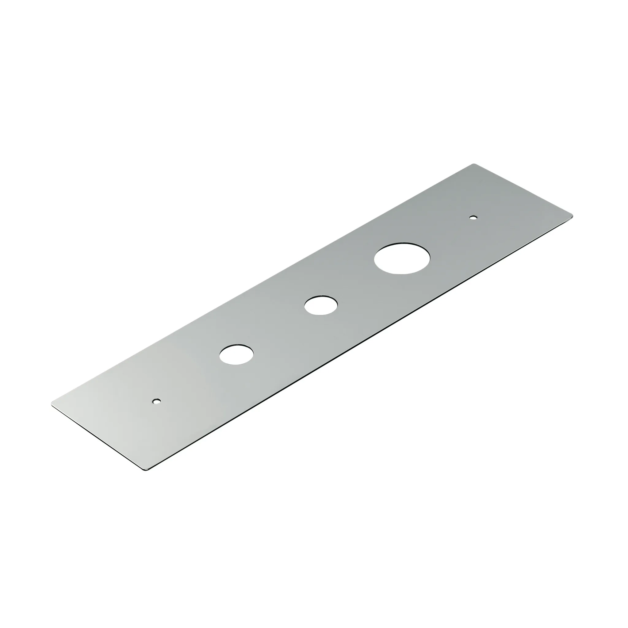 sichtbare Montageplatte für 3Loch chrom