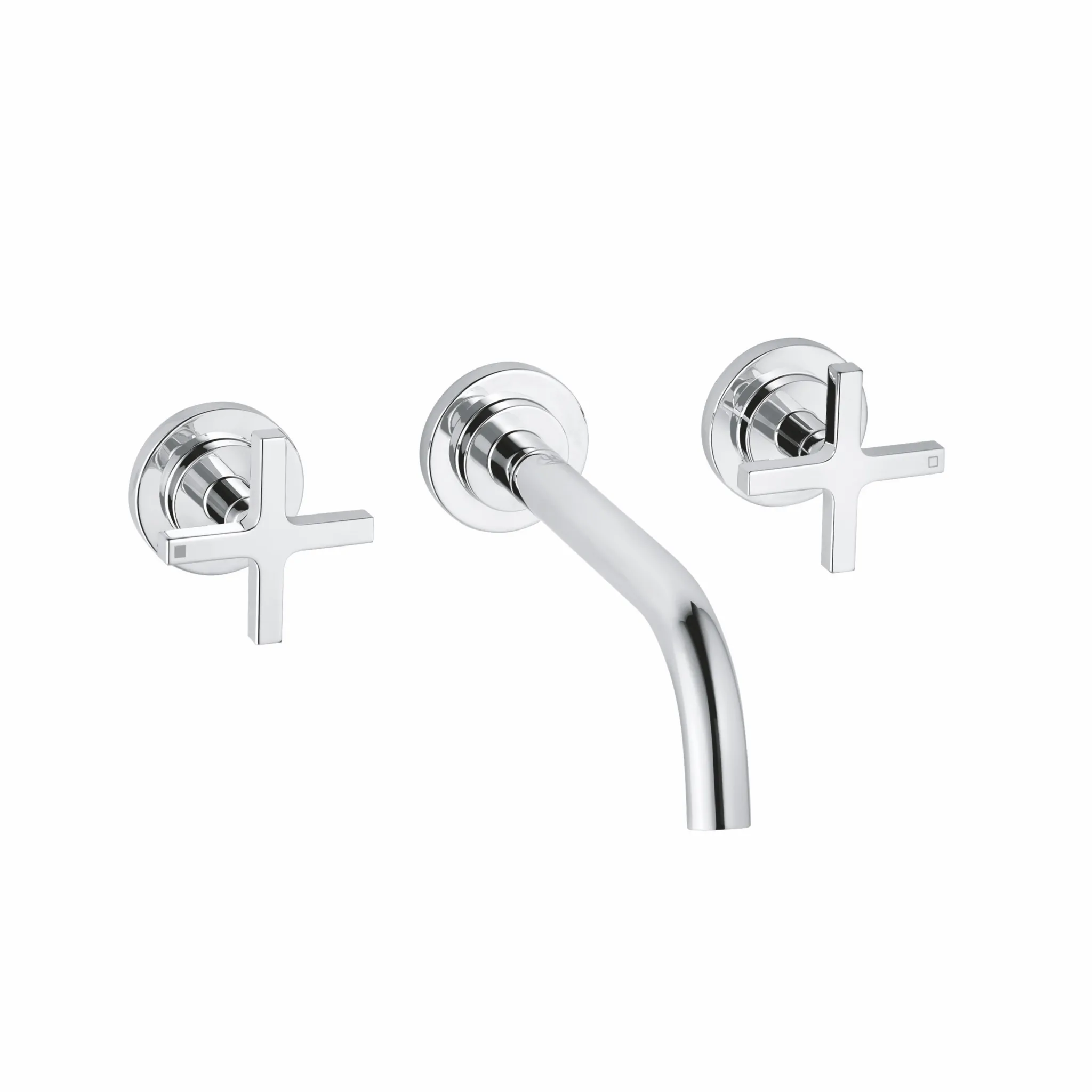 NOVA FONTE 3LochWaschtisch CLASSIC UPWandmontage 180 mm chrom