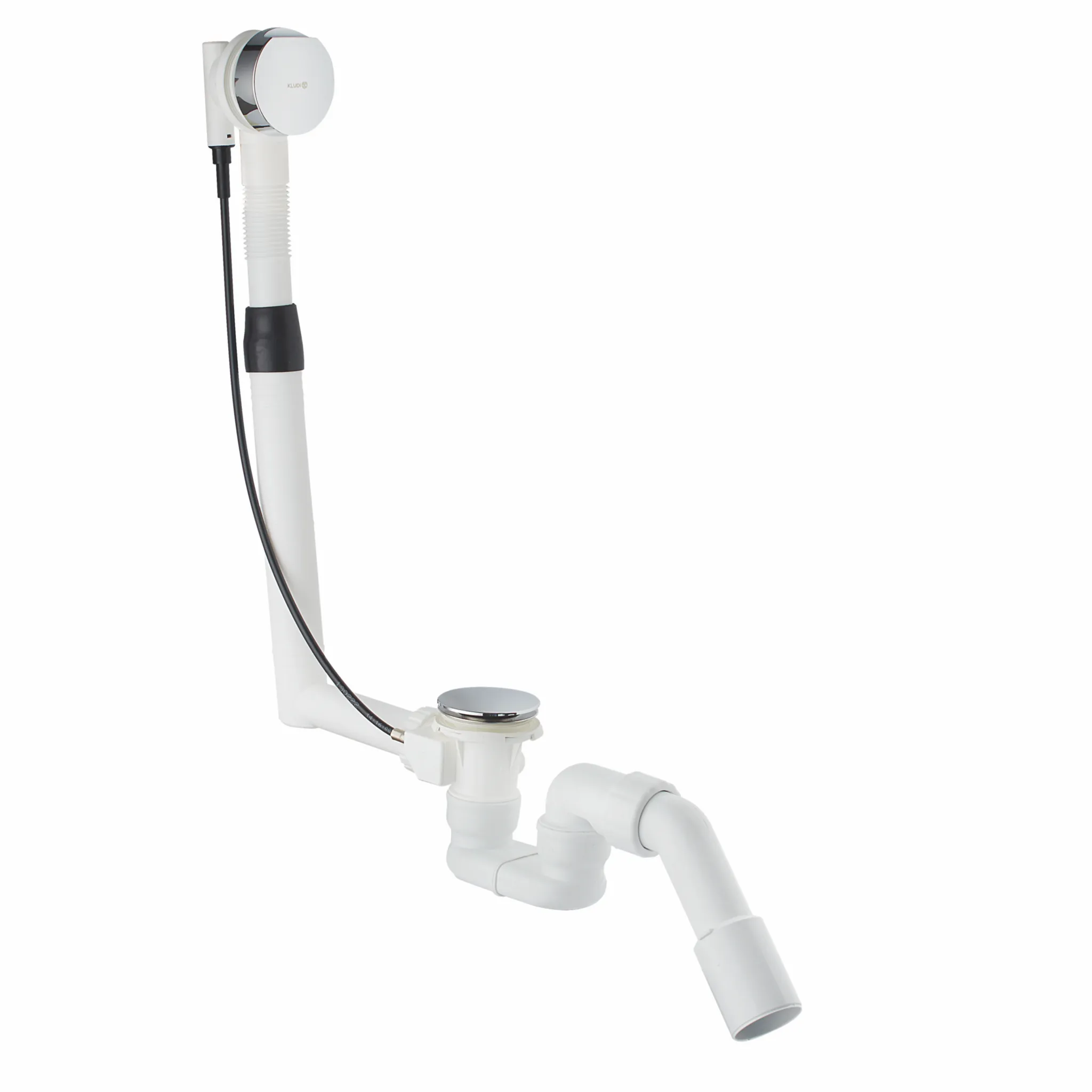 ROTEXA 2000 Ablaufu.Überlaufgarnitur Rohbau/FeinbauSet chrom