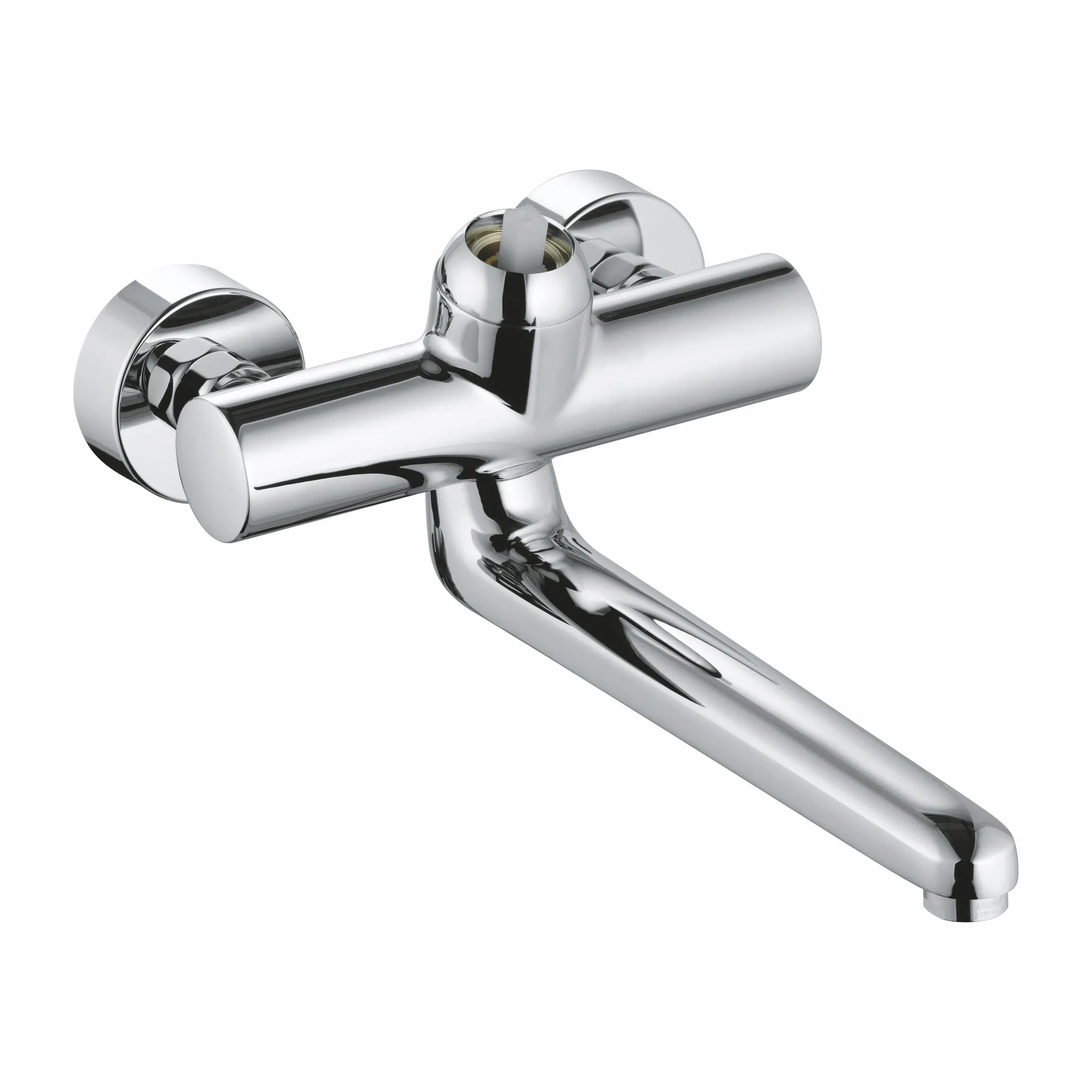 PROVITA WandarmaturEHM DN 15 ohne Hebel, Ausladung 317 mm chrom