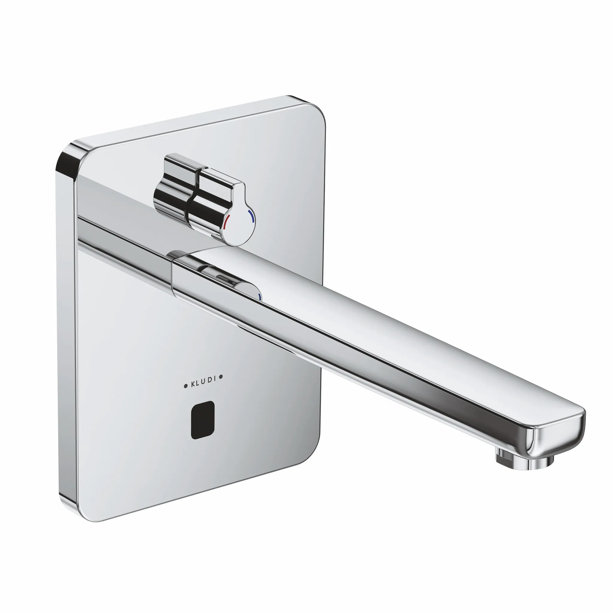 ZENTAE UPWandarmatur, Eckig mit Mischhebel, 240mm Auslauf chrom