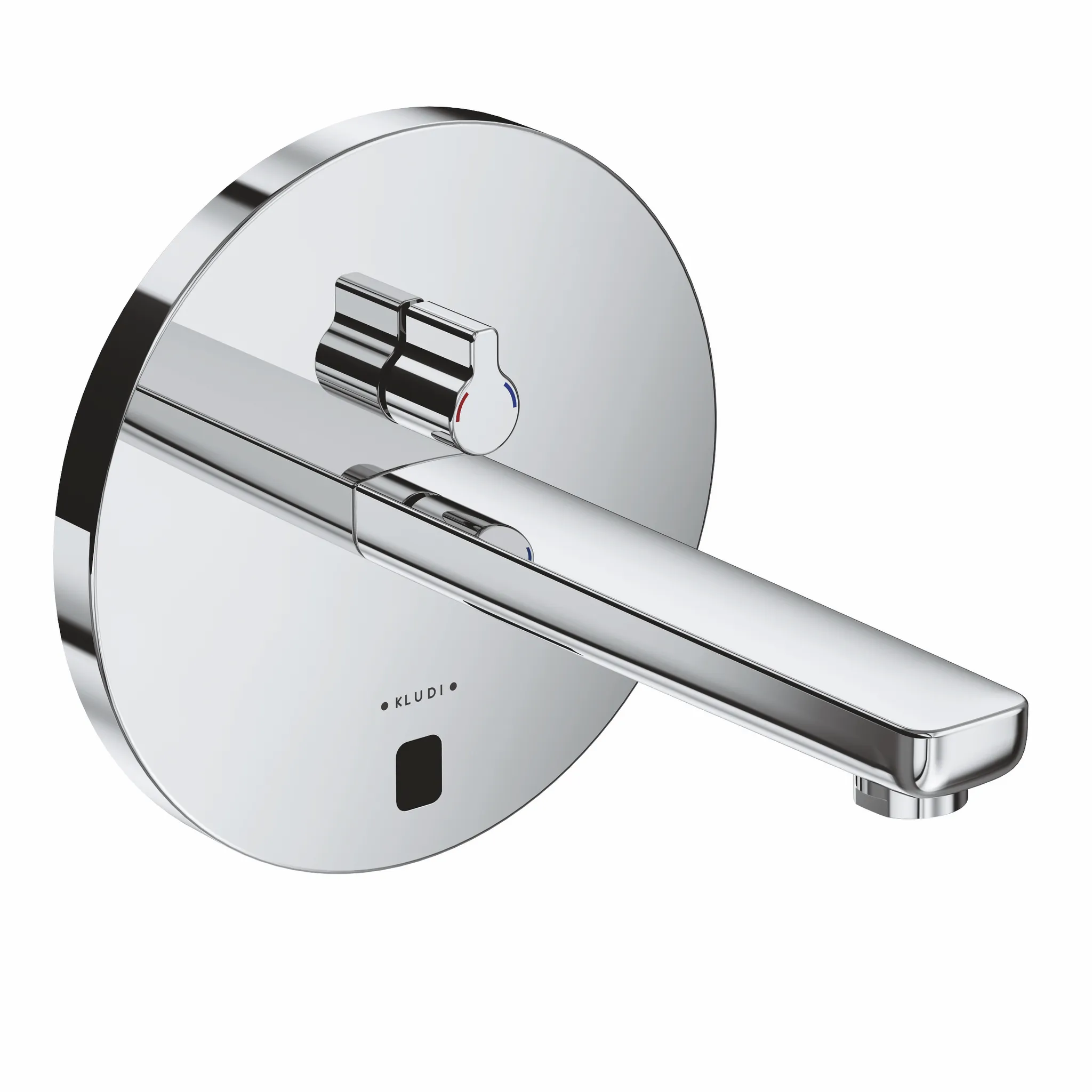 ZENTAE UPWandarmatur, Rund mit Mischhebel, 190mm Auslauf chrom