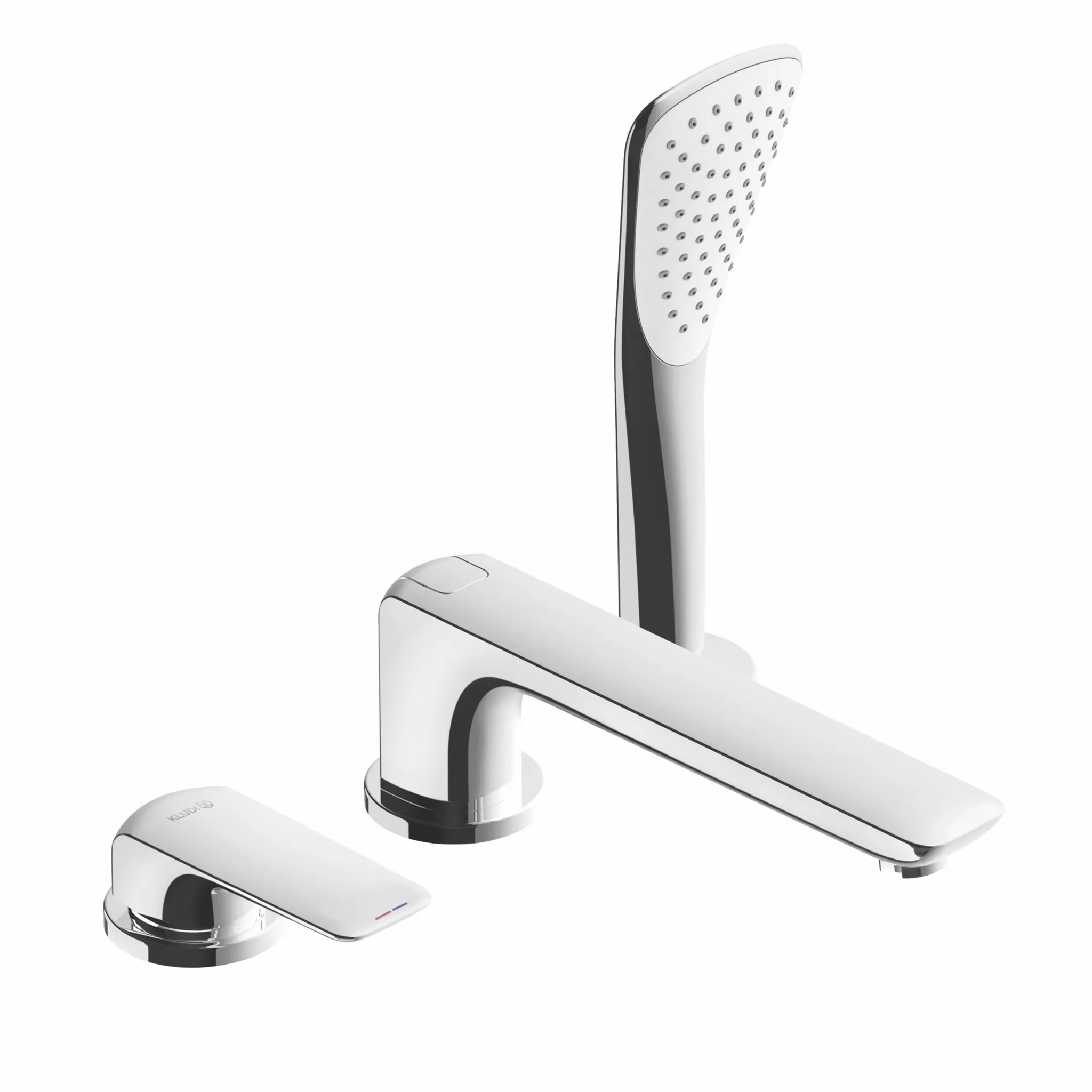 AMEO 3Loch Wannenfüll und BrauseEinhandmischer DN 15 chrom