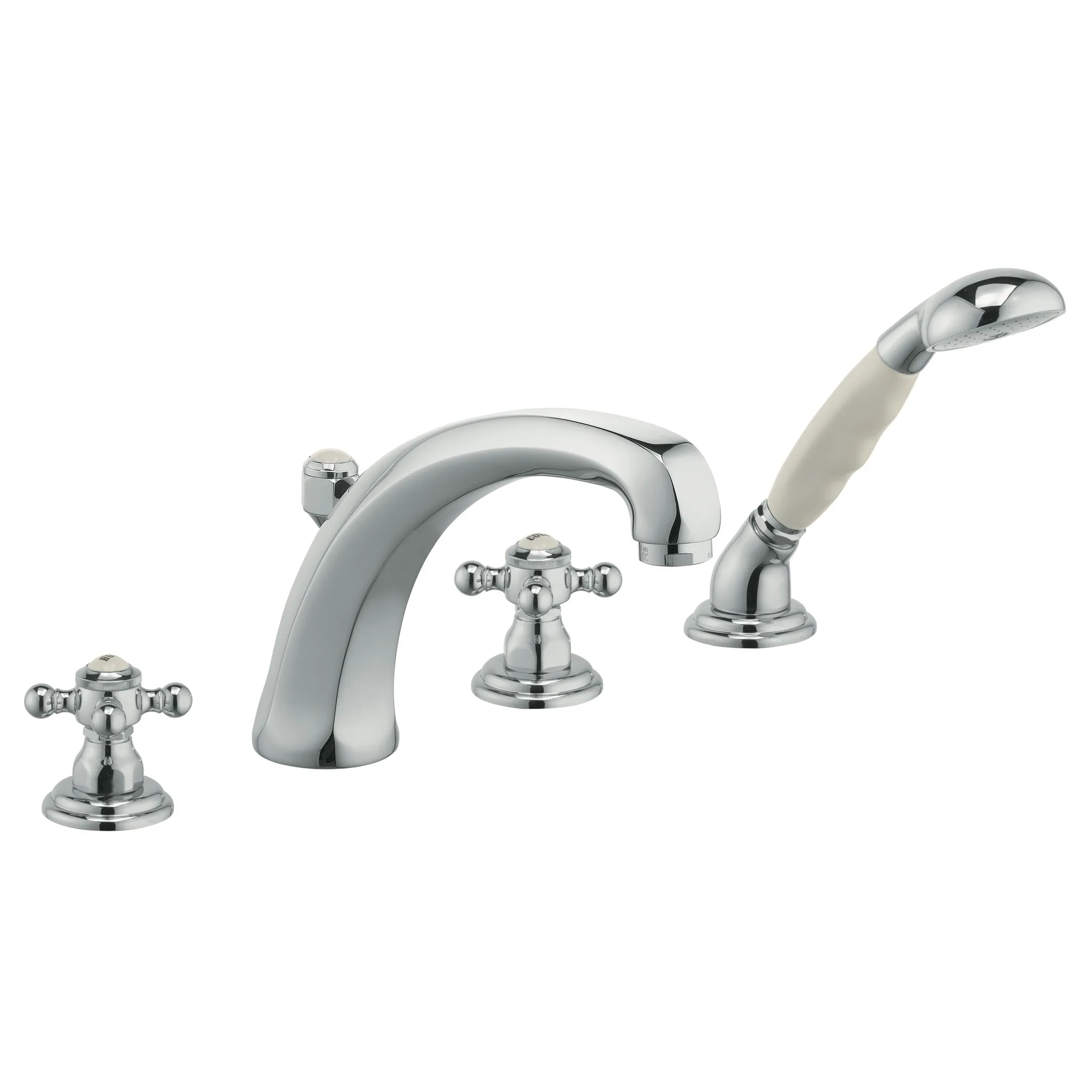 1926 WFB Armatur versenkbare Handbrause, Unterkante Auslaufhöhe 130 mm, chrom