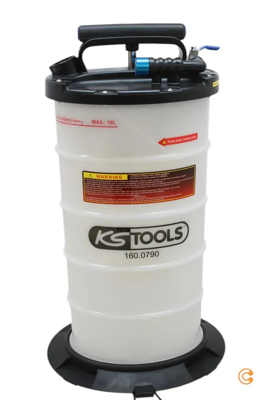 Ks Tools Vakuum Absaugpumpe Pumpe Absauggerät 9 5 Liter Siehe Text/Foto C-Ware