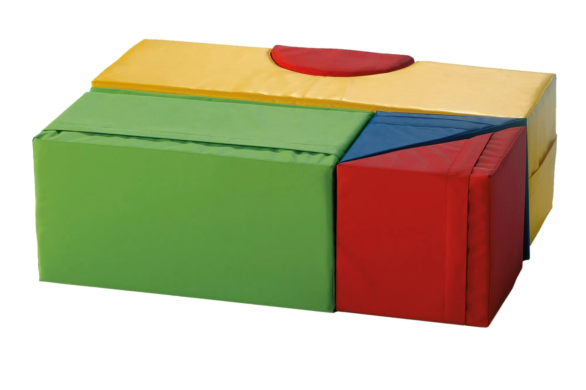 Verschiedene Kunstlederelemente - Schaumstoff Bausätze und Spielbausteine