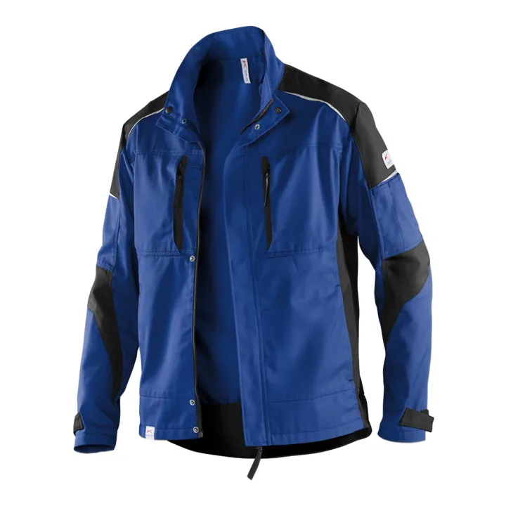 Kübler Activiq Jacke Form 1250 Berufsjacke Kornblumenblau Schwarz Größe L B-Ware