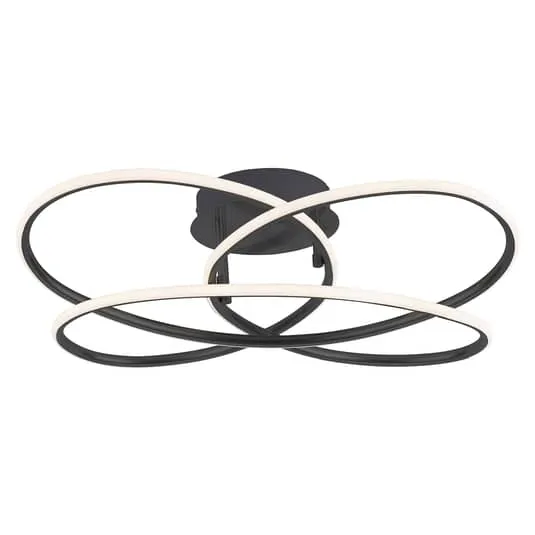 Leuchten Direkt Led Deckenlampe Node Hängelampe Leuchte Lampe Dimmbar Schwarz B-Ware