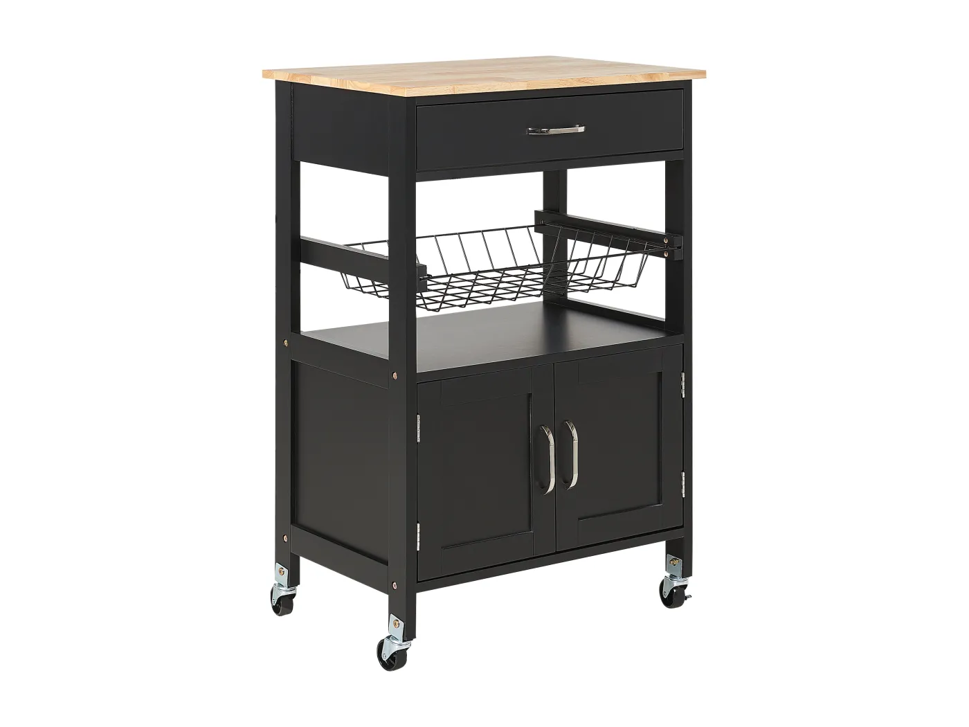 Servierwagen LUGO Schwarz