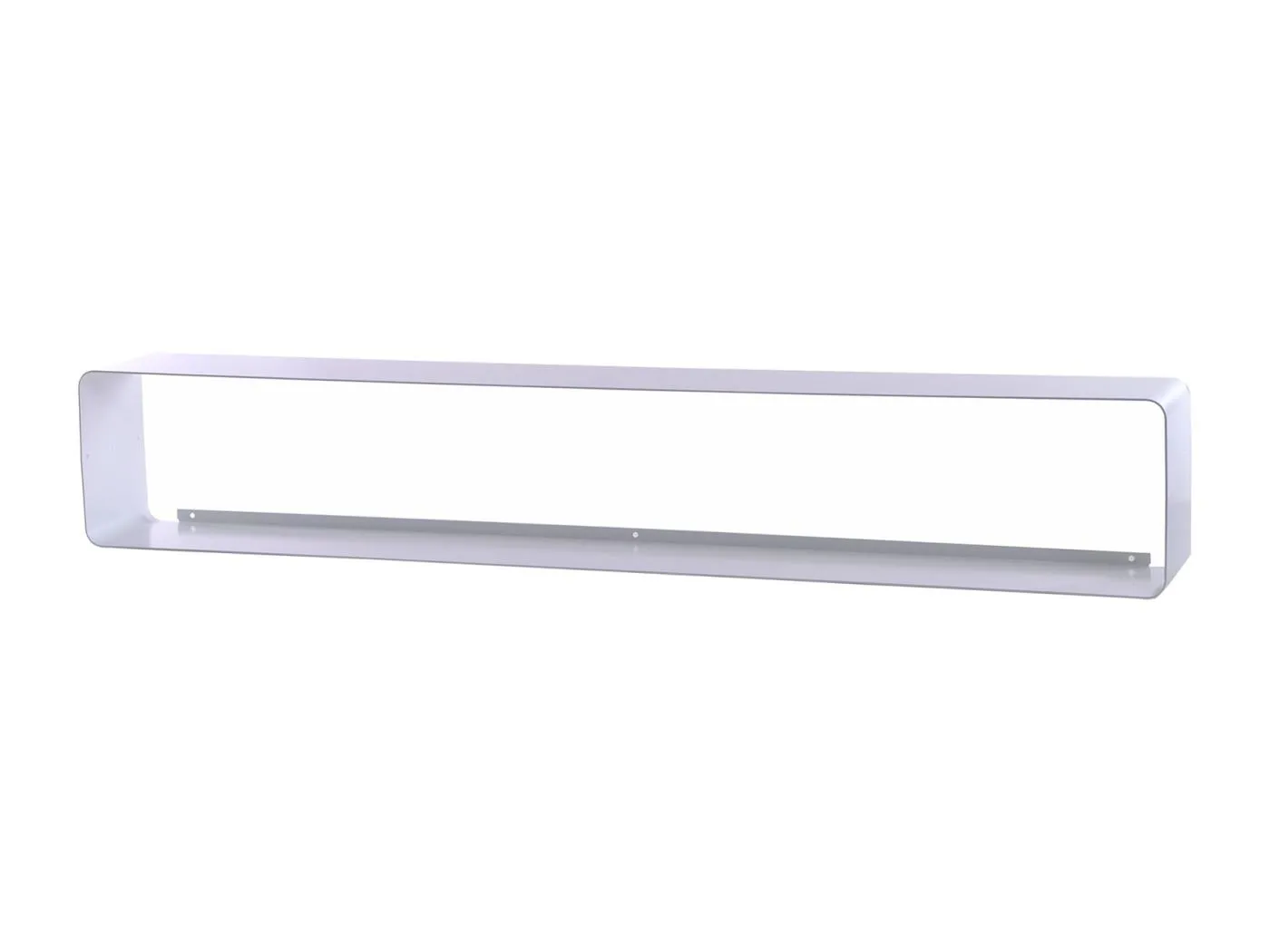 DVD &  BLU-RAY REGAL  CUBE 120 Metall, Lounge Design weiß