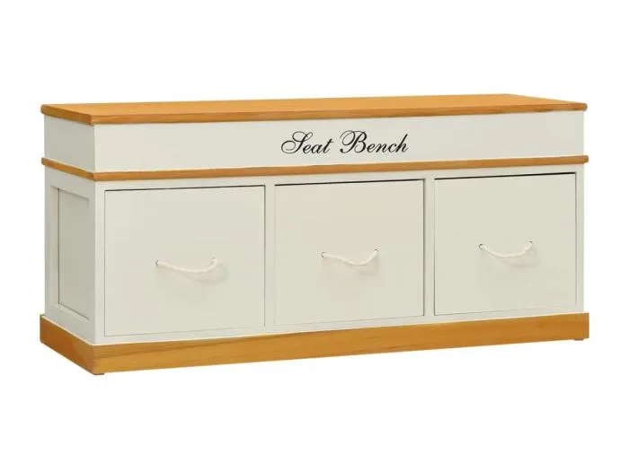 Sitzbank mit Stauraum Schuhschrank Flurbank