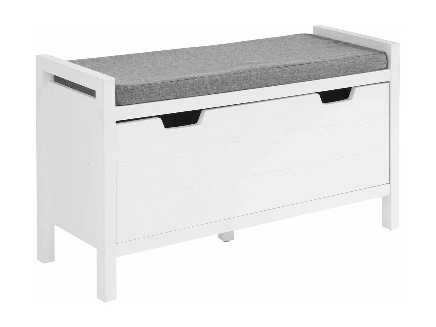 Schuhbank FSR97-W 91 x 50 x 30 cm Weiß