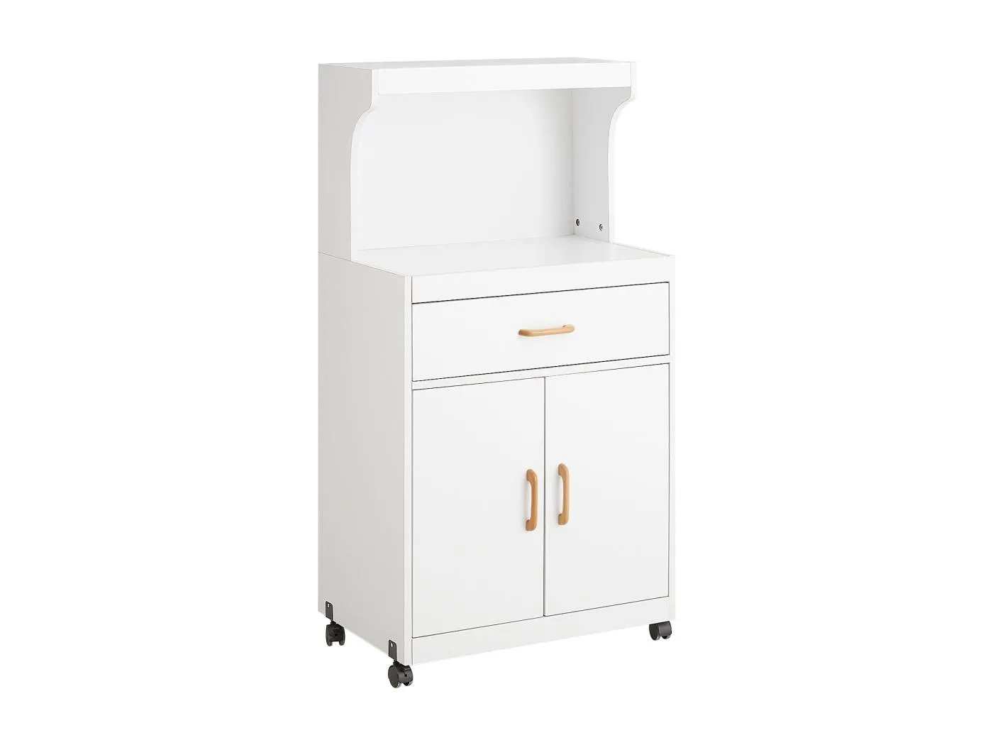 Mikrowellenschrank FSB12-W 62 x 119 x 40 cm Weiß