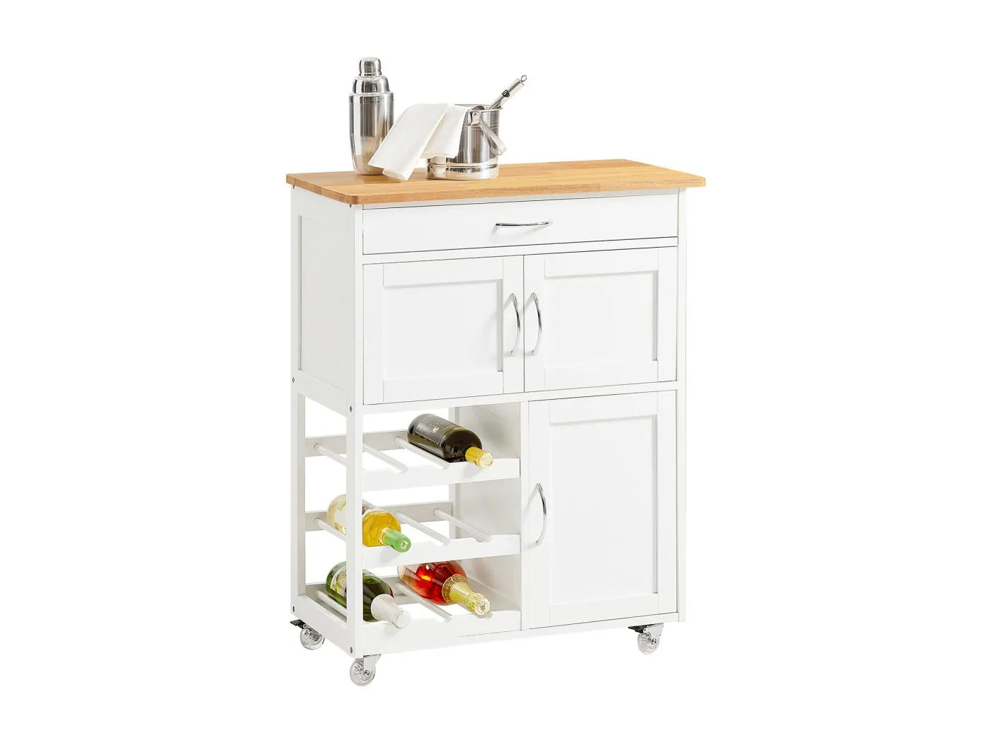 Küchenwagen FKW45-WN 67 x 87 x 38 cm Weiß