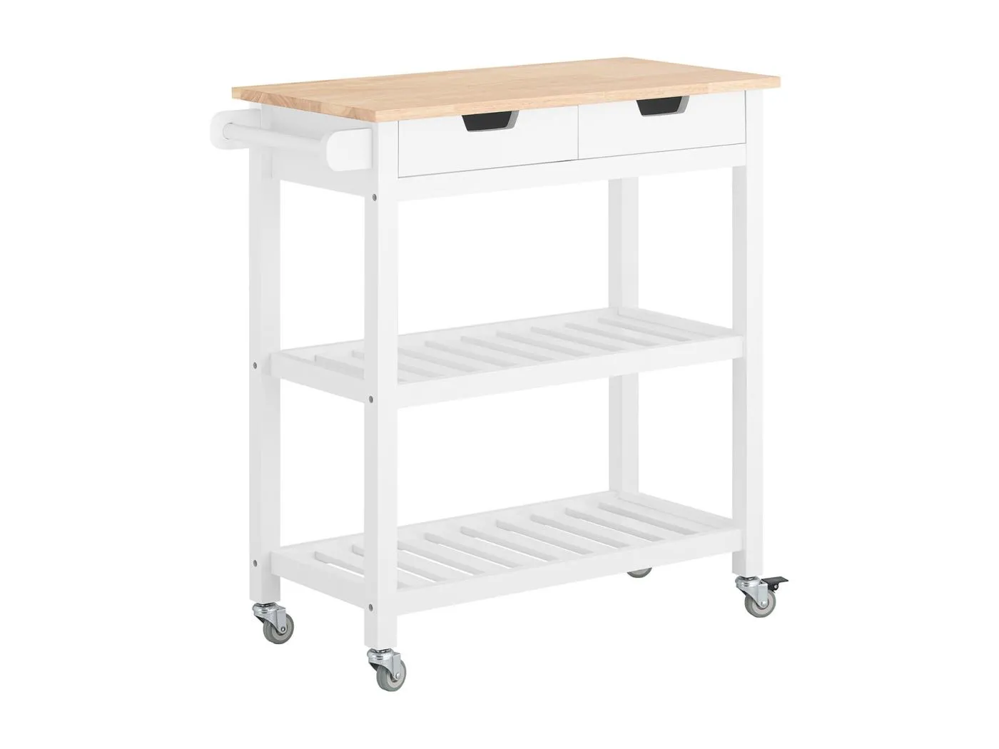 Servierwagen FKW68-WN 85 x 90 x 39 cm Weiß
