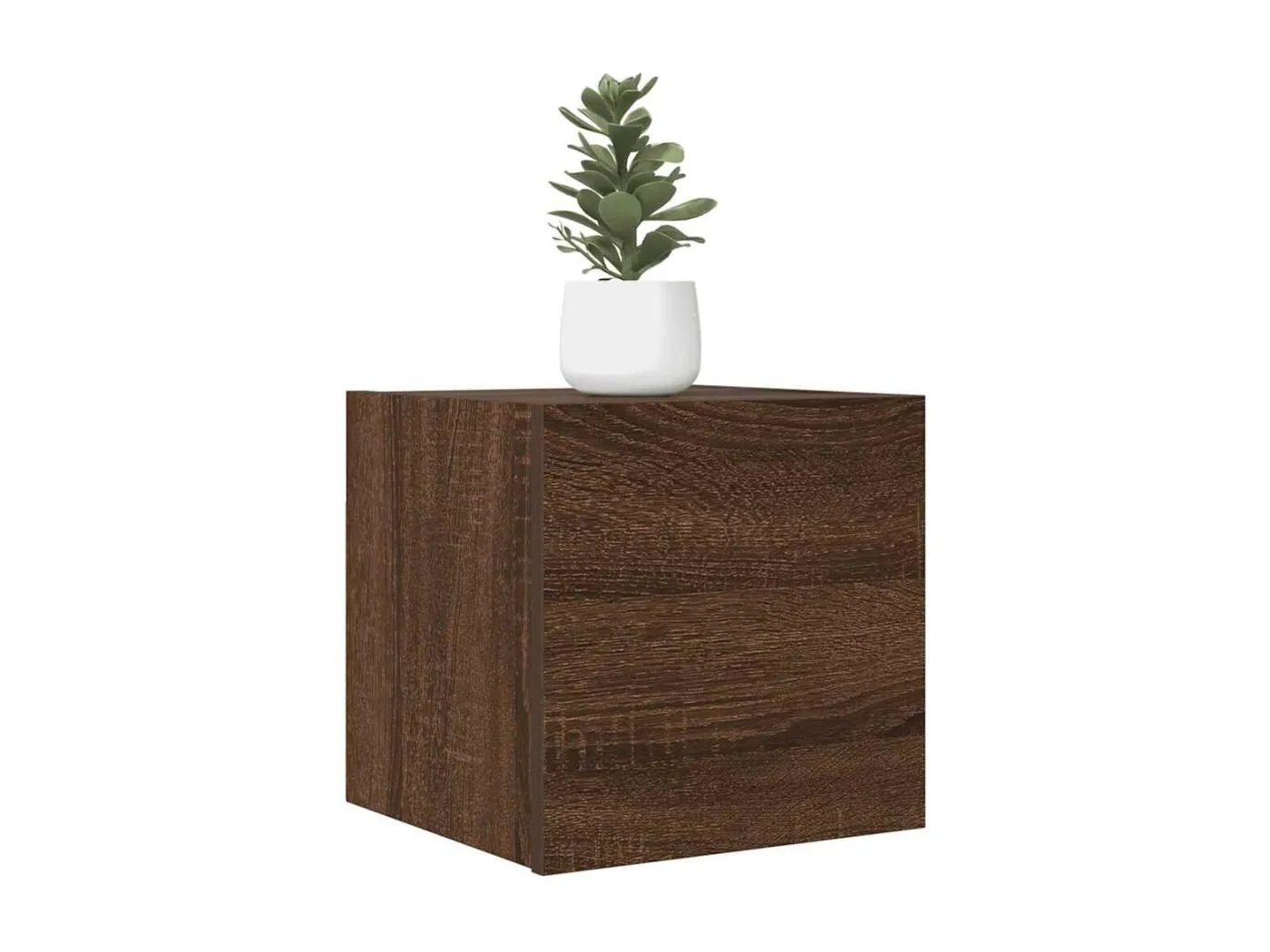 TV-Wandschrank Braun Eiche 30,5x30x30 cm