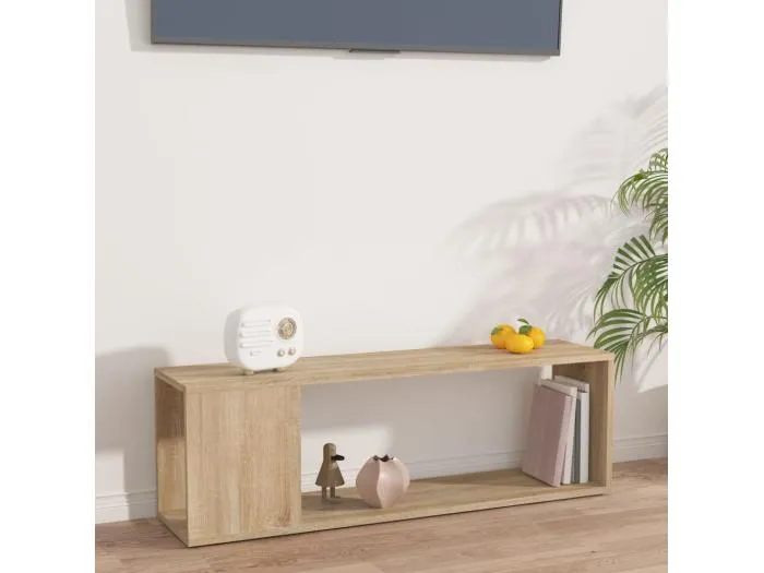 TV-Schrank Sonoma-Eiche 100x24x32 cm Holzwerkstoff