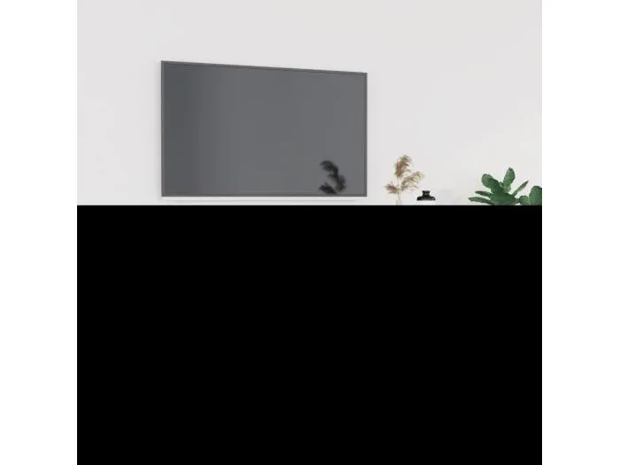 TV-Schrank Betongrau 102x35x45 cm Holzwerkstoff