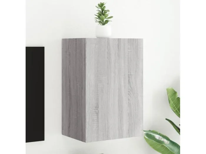 TV-Wandschrank Grau Sonoma 40,5x30x60 cm Holzwerkstoff
