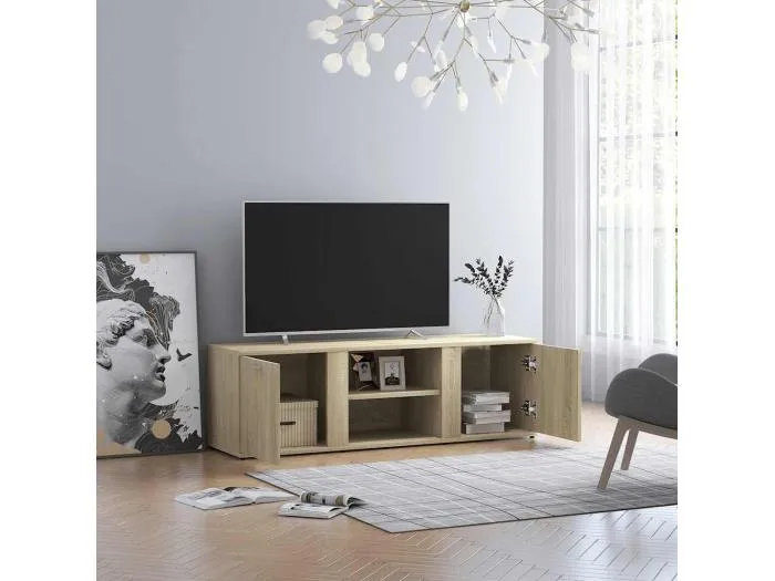 TV-Schrank Sonoma-Eiche 120x34x37 cm Holzwerkstoff