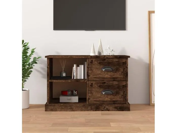 TV-Schrank Räuchereiche 73x35,5x47,5 cm Holzwerkstoff