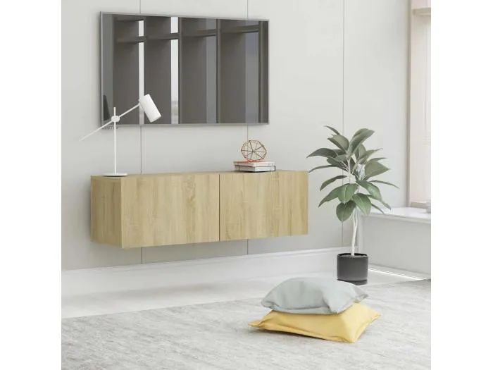 TV-Schrank Sonoma-Eiche 100x30x30 cm Holzwerkstoff