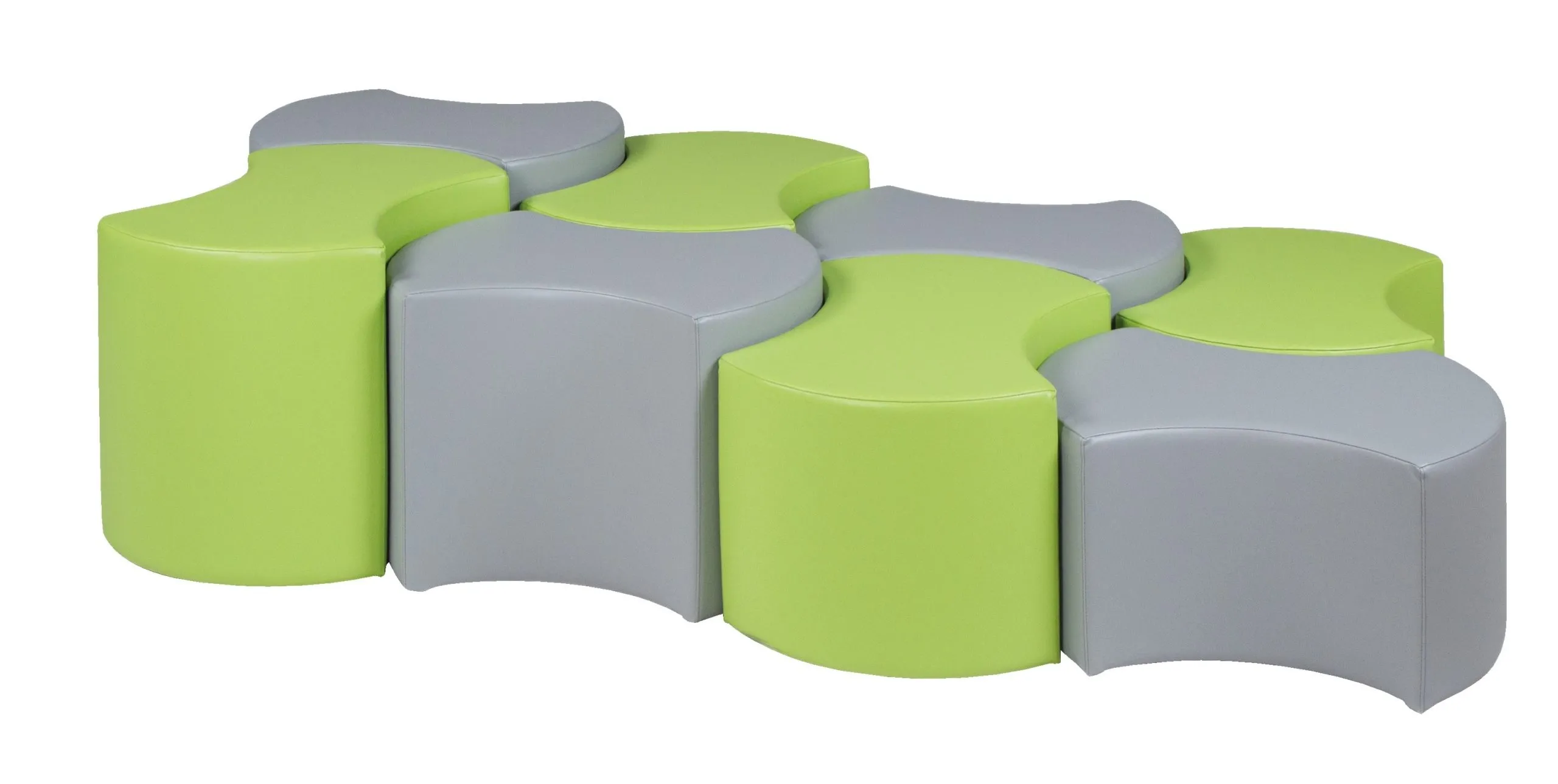 Sitzhocker "NOAH" mit Kunstlederbezug