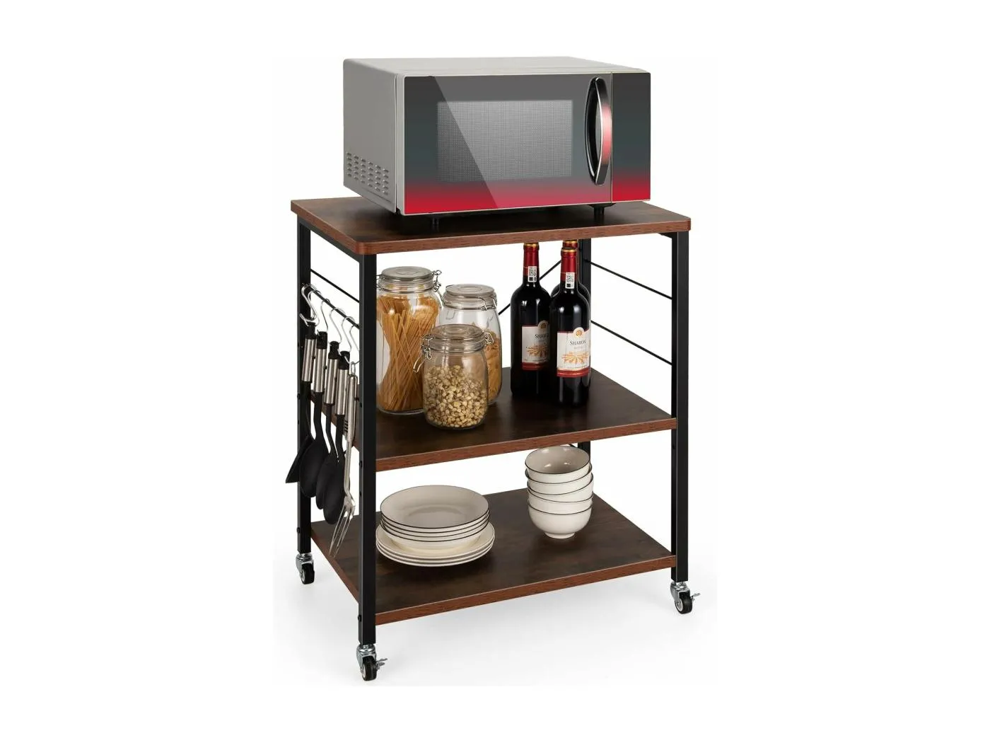 3 Ebenen Servierwagen