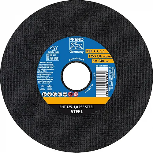 Pferd Rüggeberg Trennscheibe 25 St. A60 Pps 125x1,0mm Gerade B-Ware