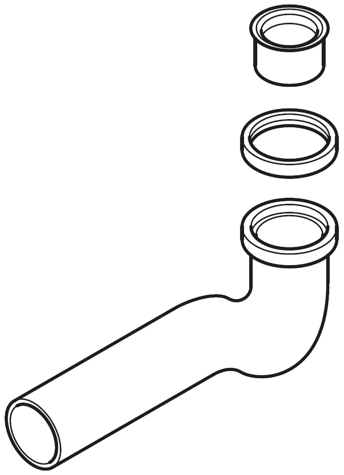 Siphon Zubehör 920872, 150 x 301 x 37,5 mm