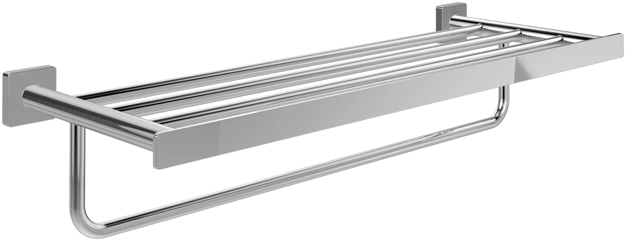 Villeroy & Boch Handtuchhalter „Elements-Striking“, Befestigung verdeckt in Chrom