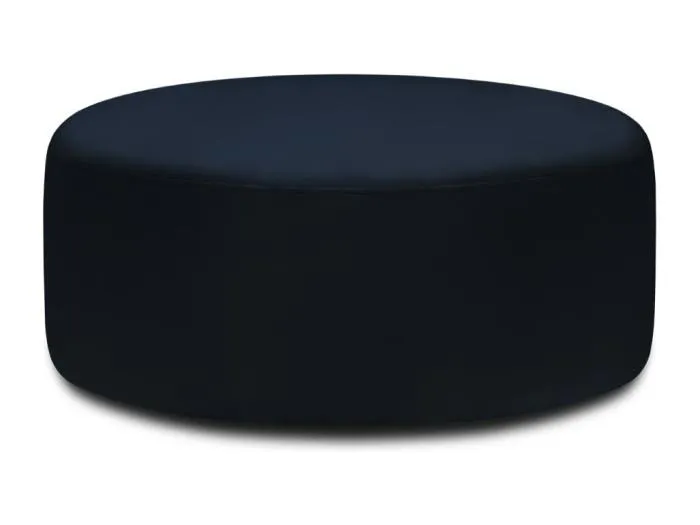 CXL by Christian Lacroix - Drehpouf "Adam" Sitzer aus Samt königsblau - 80x80x36cm