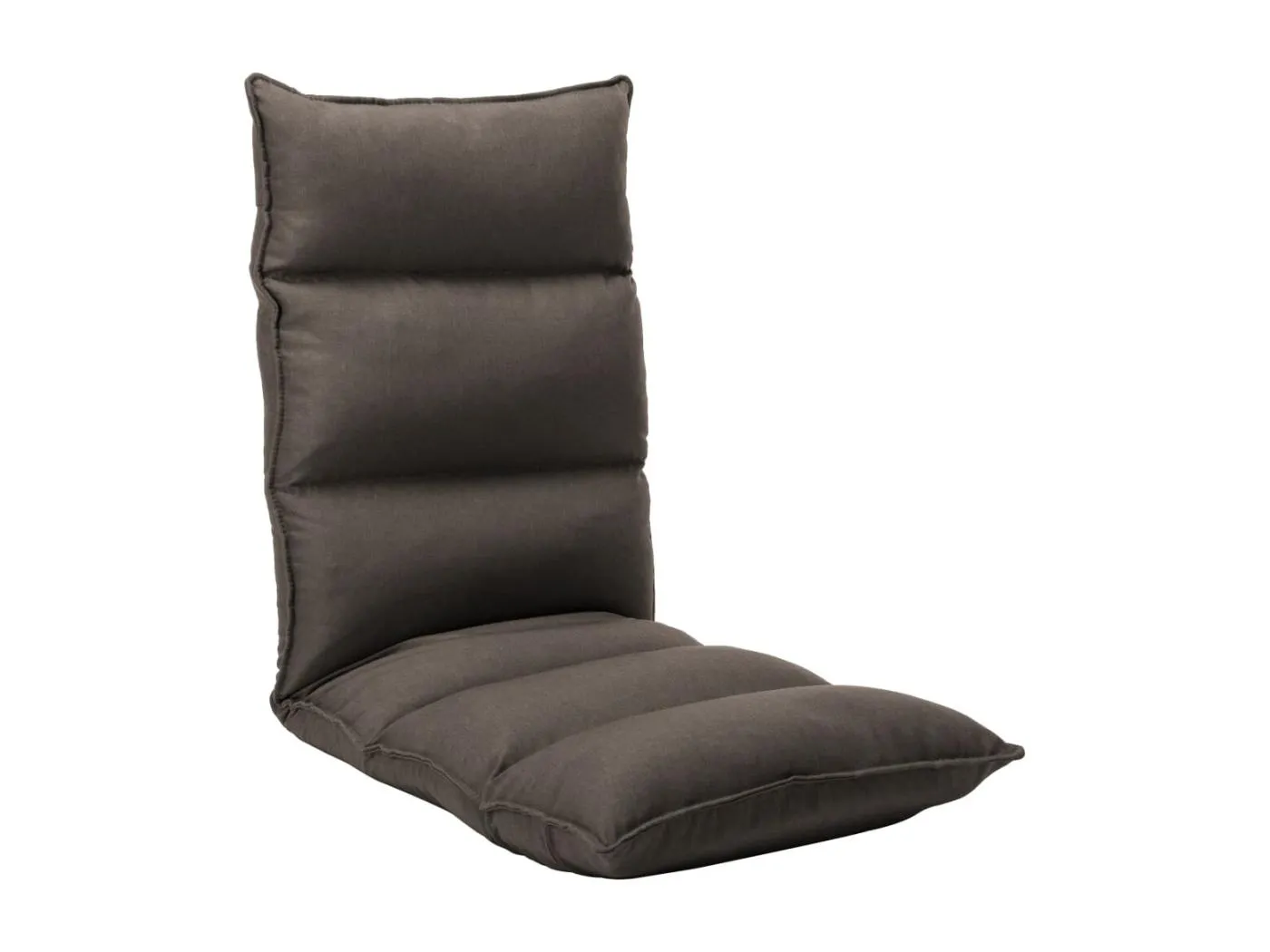 Bodenstuhl Faltbar Taupe Stoff