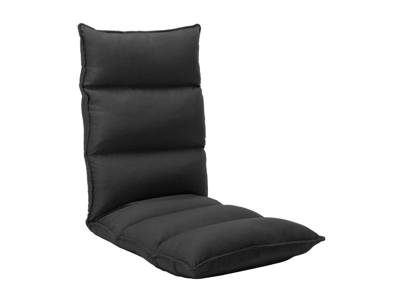 Bodenstuhl Faltbar Schwarz Stoff