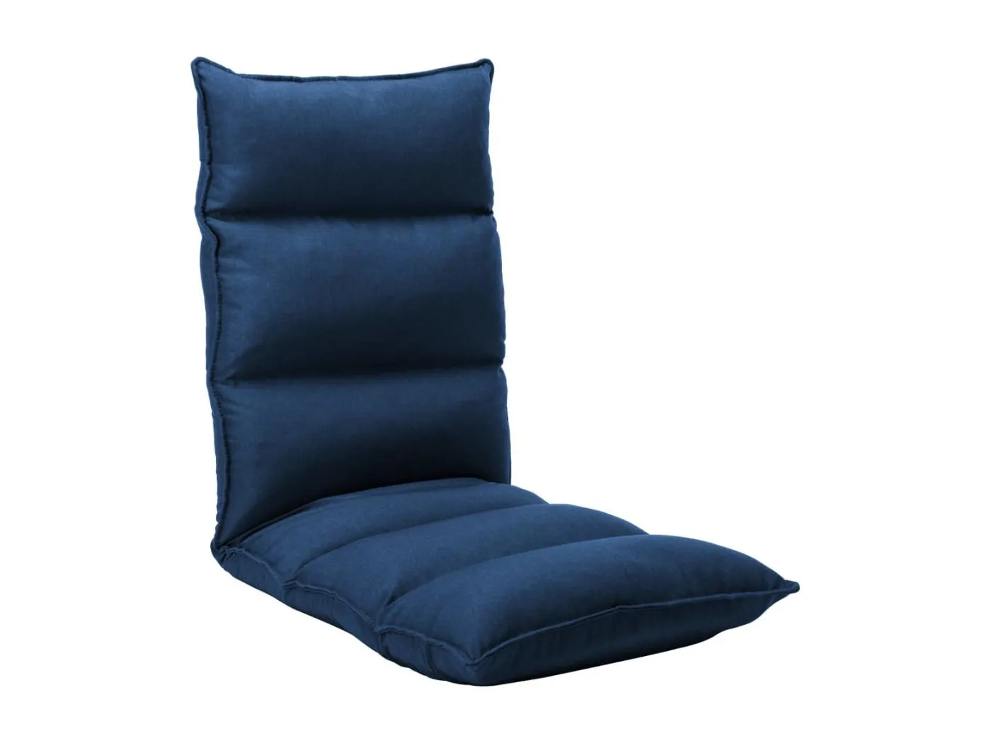 Bodenstuhl Faltbar Blau Stoff