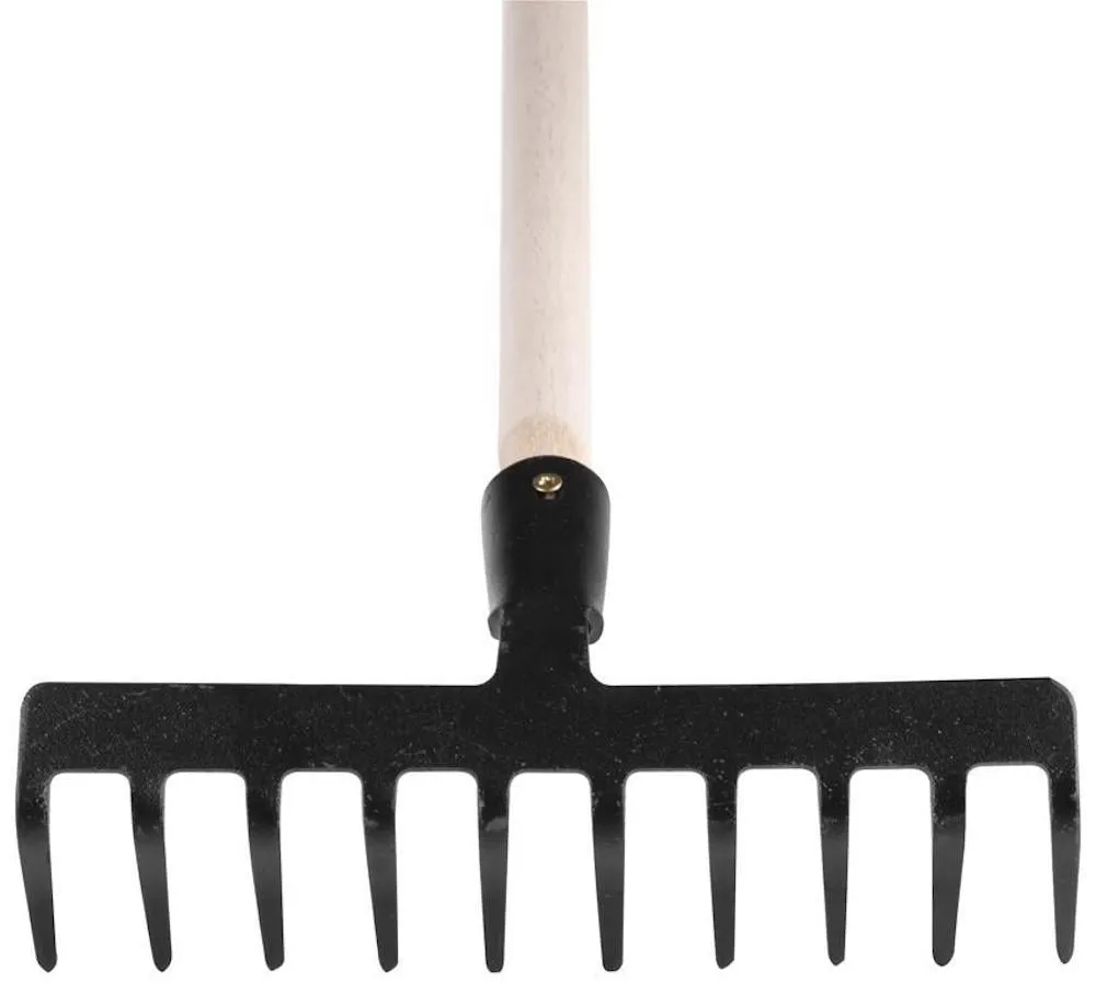 PROREGAL Harke Premium R-606, 10 Zinken mit Griff