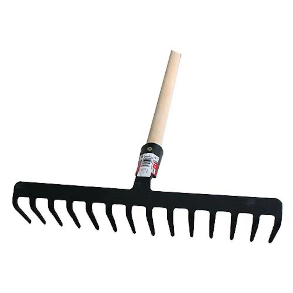 PROREGAL Harke Premium R-606, 12 Zinken mit Griff