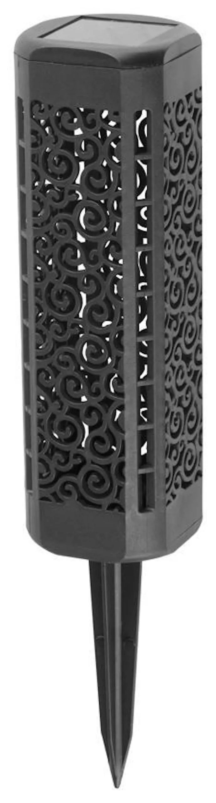 SuperSparSet 15x SYDNEY Solarlampe mit automatischer Einschaltfunktion | HxBxT 6x6x31cm | LEDs | Automatisches Schalten | Gartenlampe, Rattanlampe, LED Lampe, Solarlampe