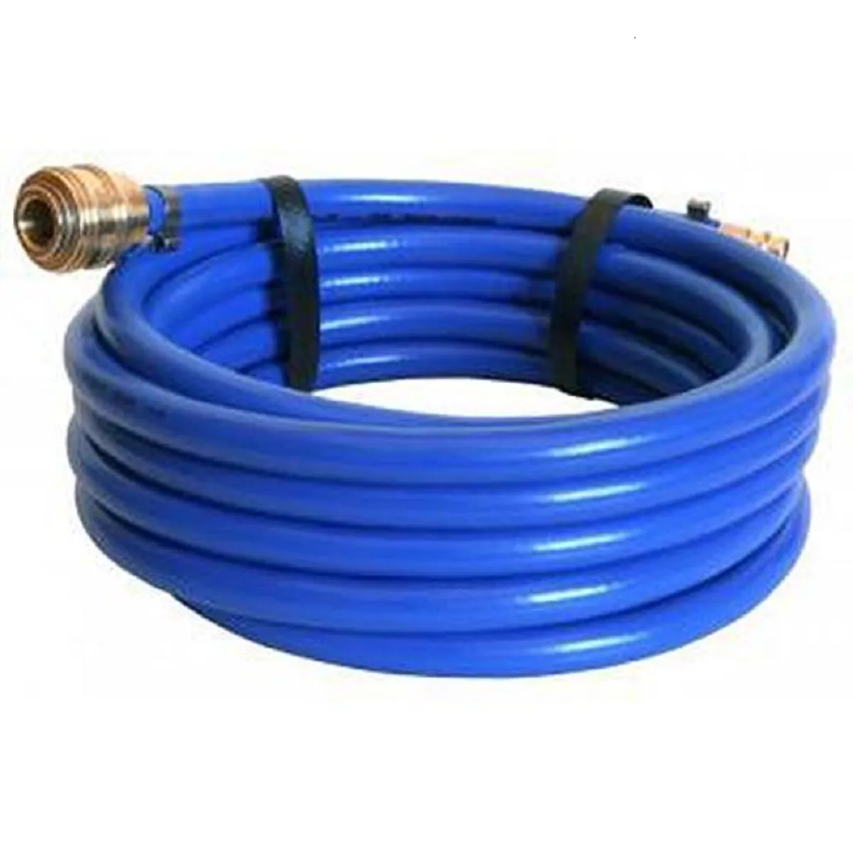 Sicherheits Druckluftschlauch PU007 | 10 Meter | Ø 8x14mm | Anschluss 3/8" | Kompressorschlauch, Gewebeschlauch, Druckluftspiralschlauch