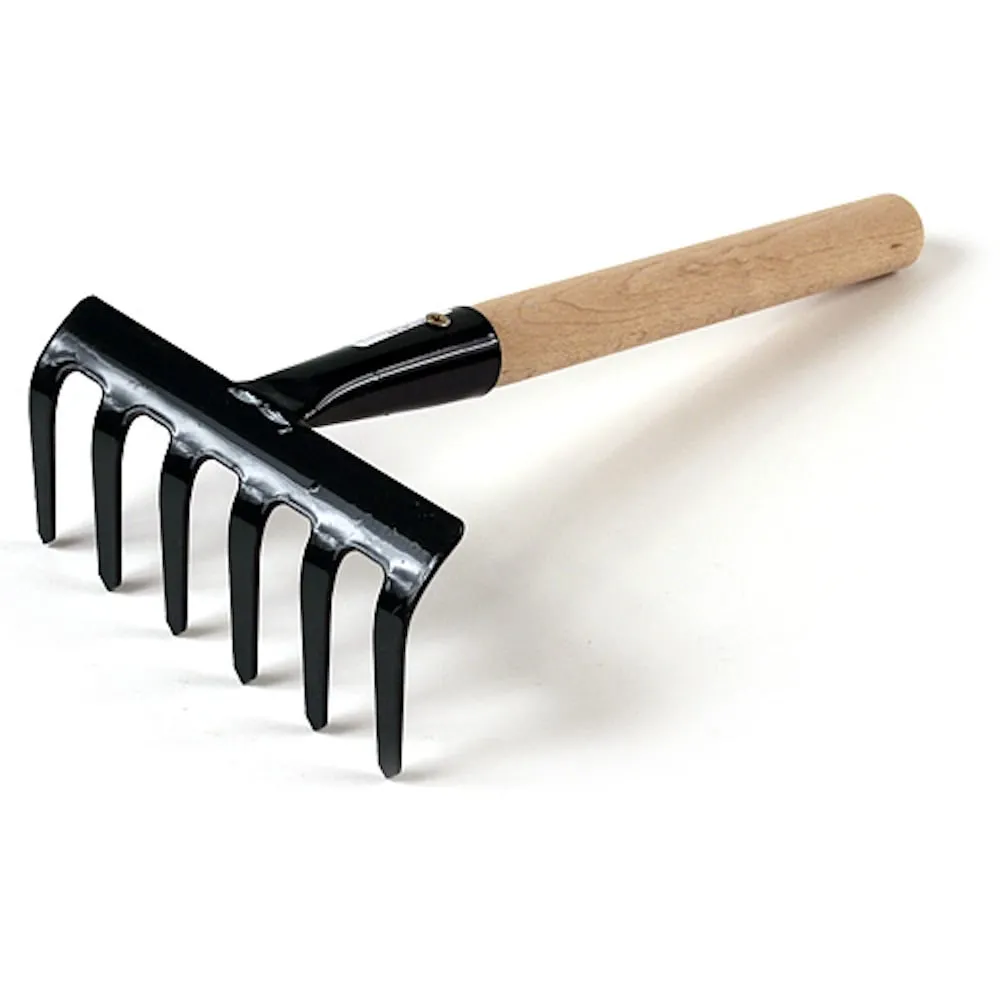 PROREGAL Gartenharke 109/550 6 Zinken mit Griff