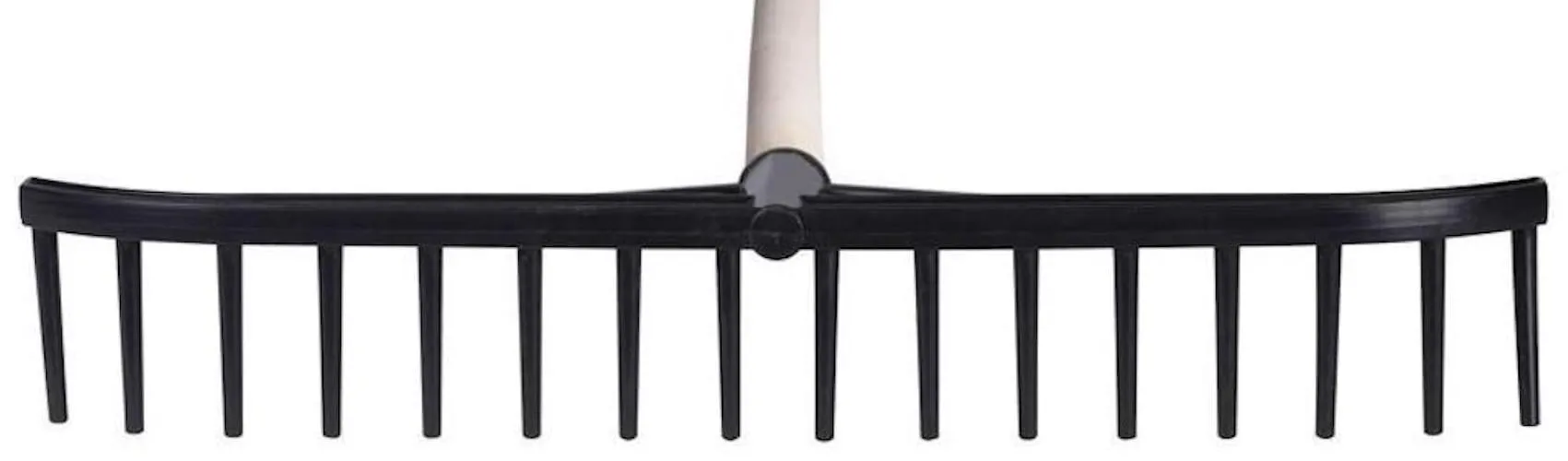 PROREGAL Gartenharke PVC 16teeth + Holzgriff