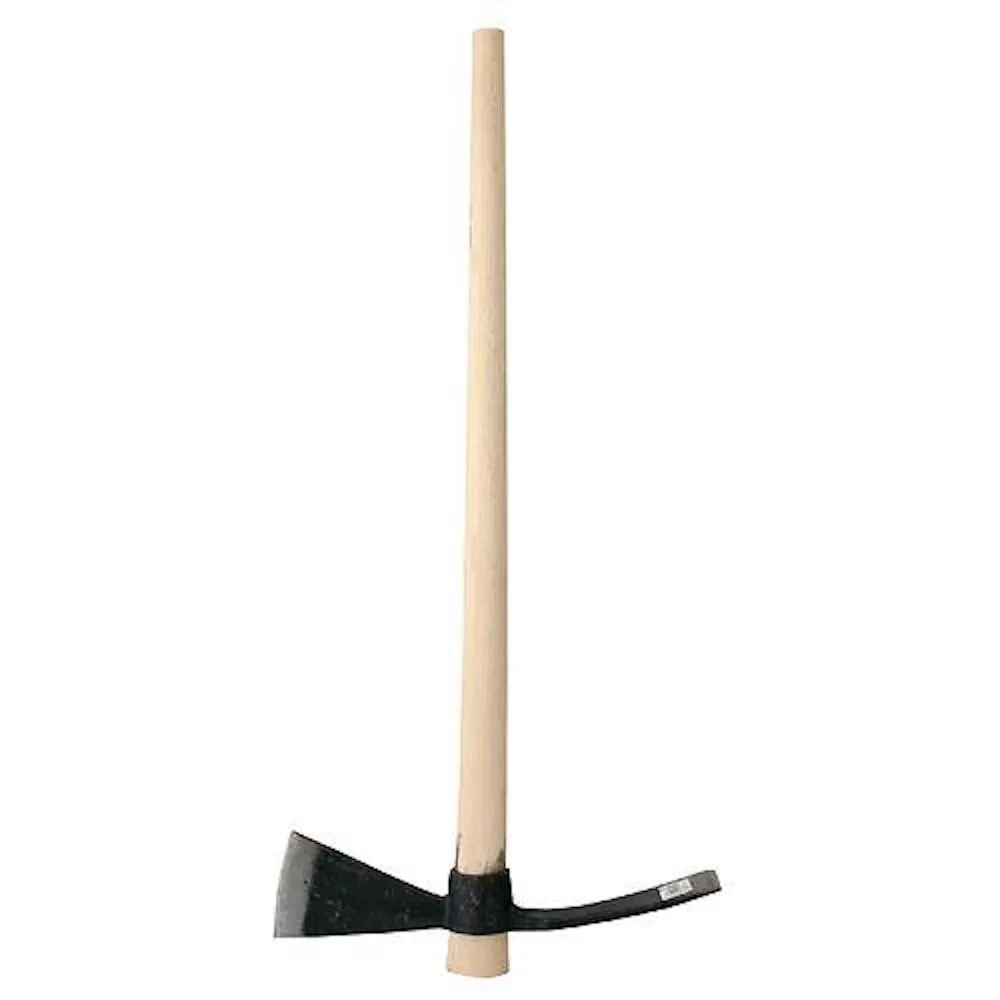 PROREGAL Gartenhacke Feuerwehrmann Hacke/Pick Axt, Holzgriff
