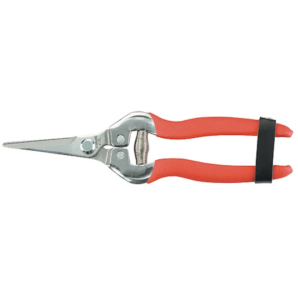 PROREGAL Obst-Gartenschere 185mm  Premium, Straight Blade